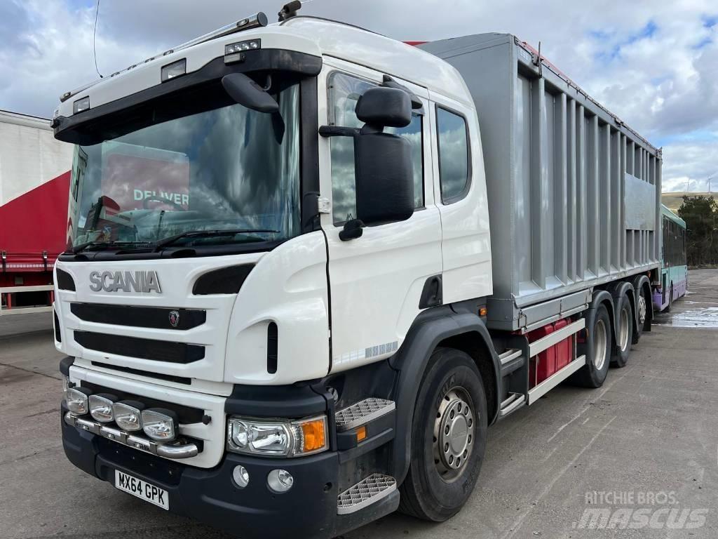 Scania P 410 Lastbiler med tip
