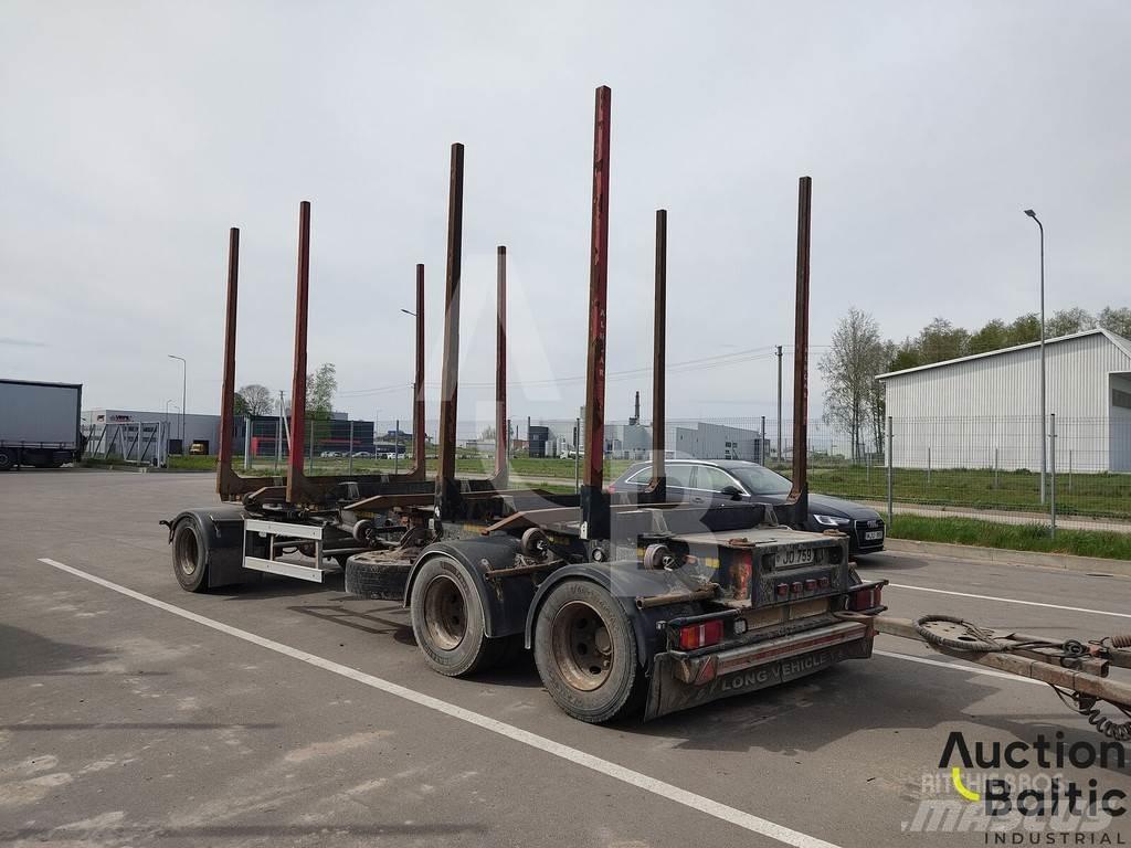 MST VSP4-100-3 Semi-trailer med Gardinsider