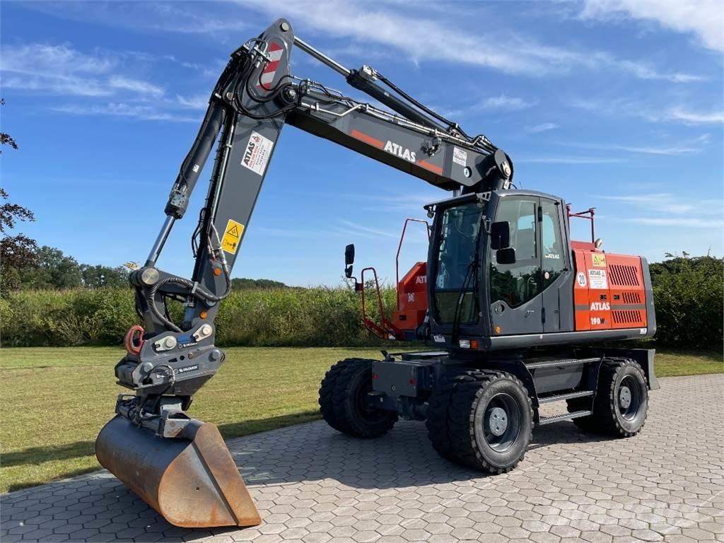 Atlas 190W Gravemaskiner på hjul