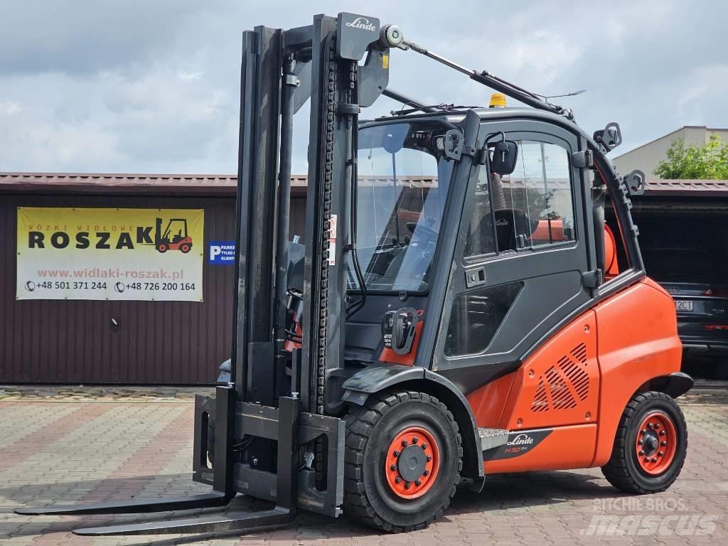 Linde H50T-02 LPG gaffeltrucks