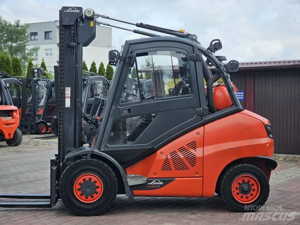 Linde H50T-02 LPG gaffeltrucks