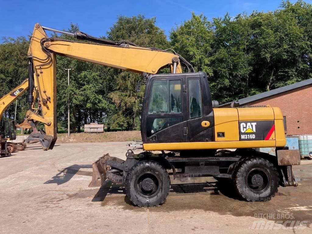 CAT M 316 D Gravemaskiner på hjul