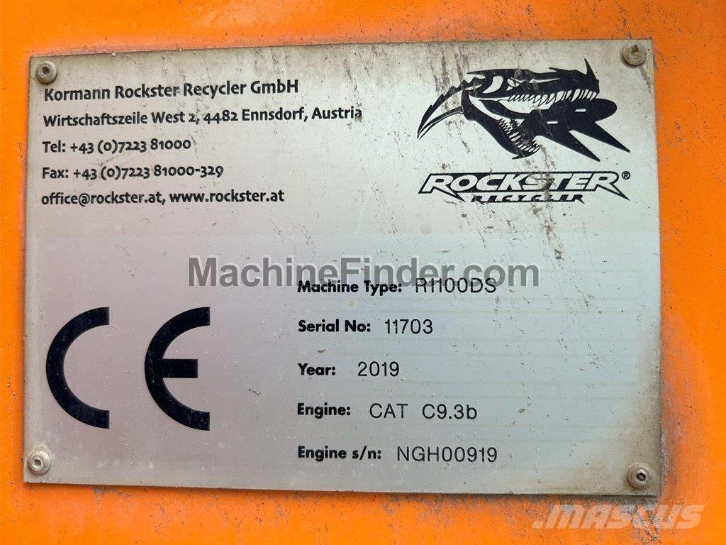 Rockster RD1100DS Mobile knusere