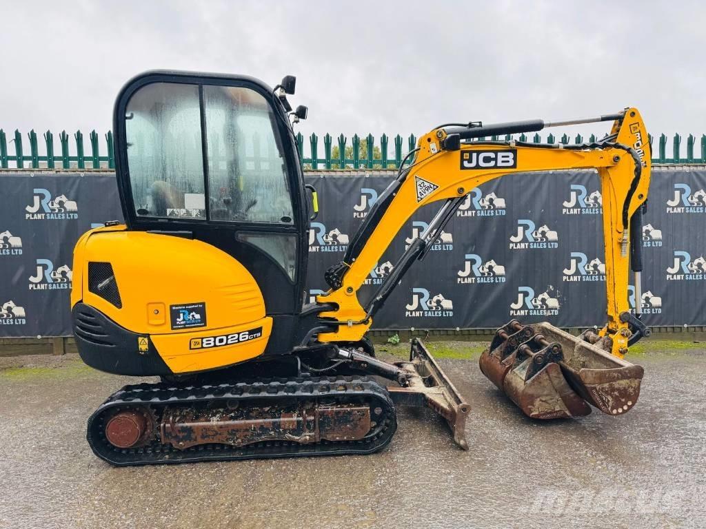 JCB 8026 CTS Minigravemaskiner