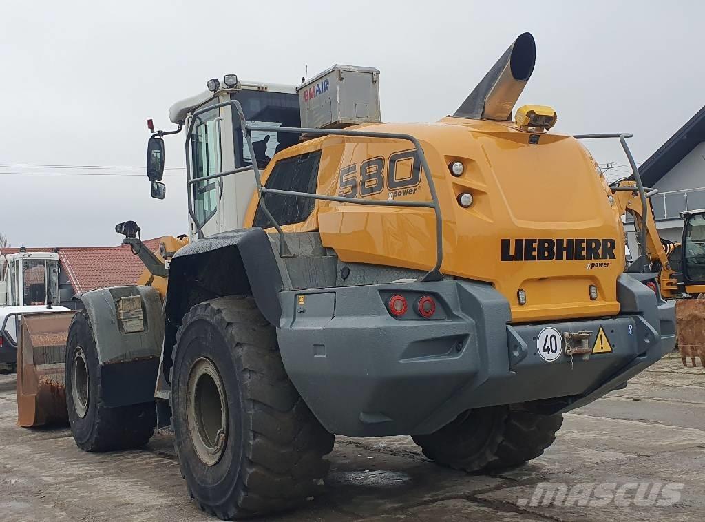 Liebherr L580 xpower Læssemaskiner på hjul