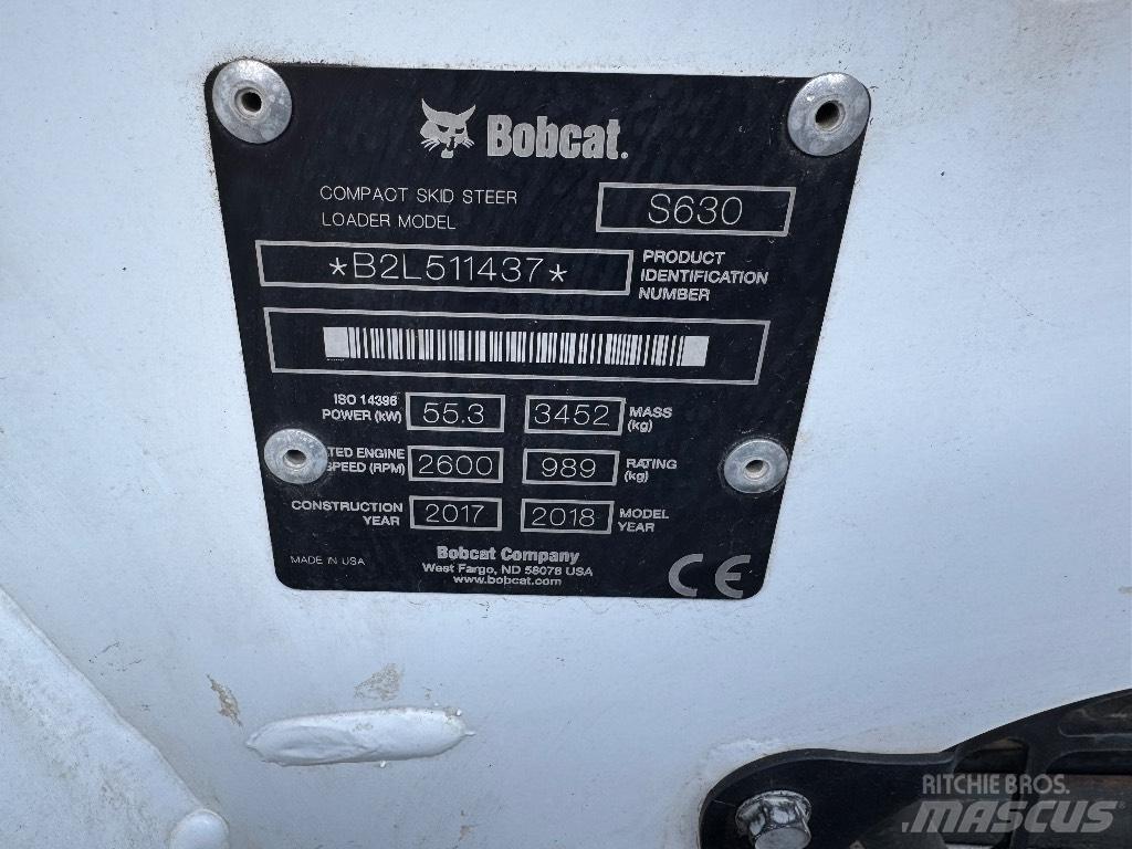 Bobcat S630 Minilæsser - skridstyret