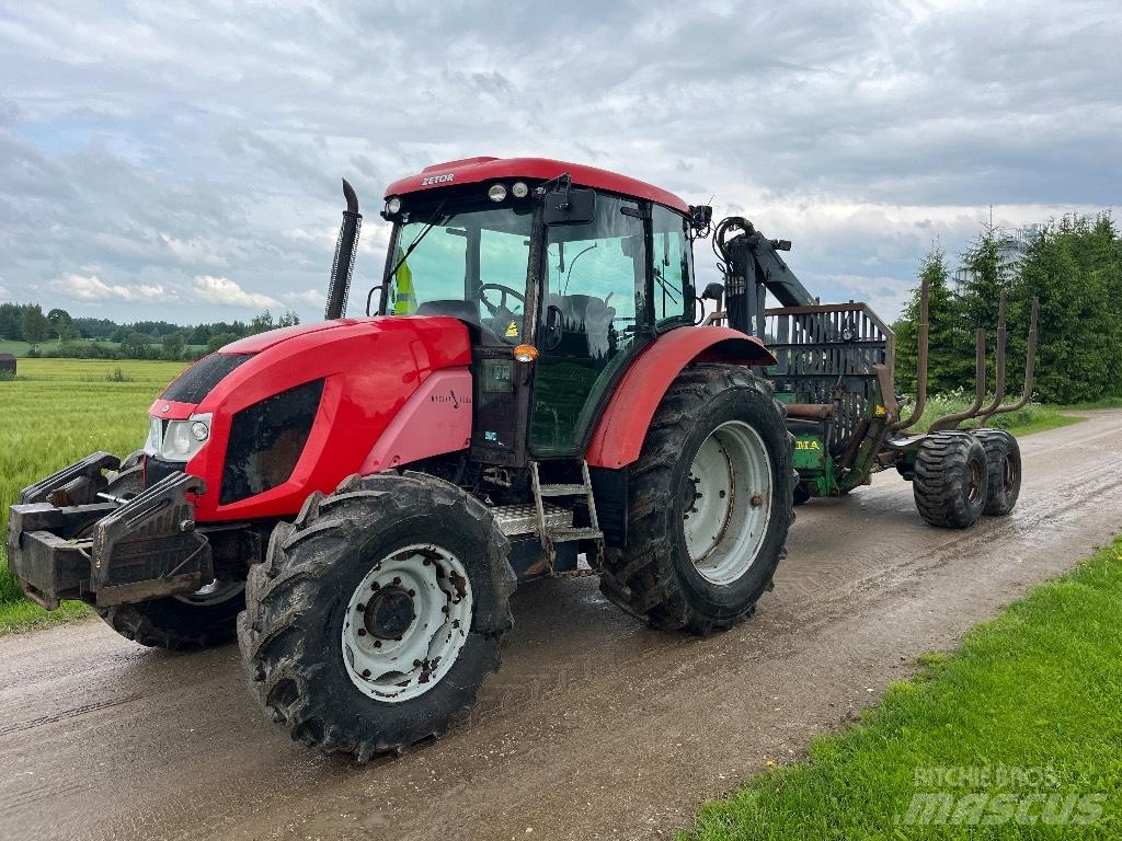 Zetor FORTERRA 135 Udslæbningstraktorer
