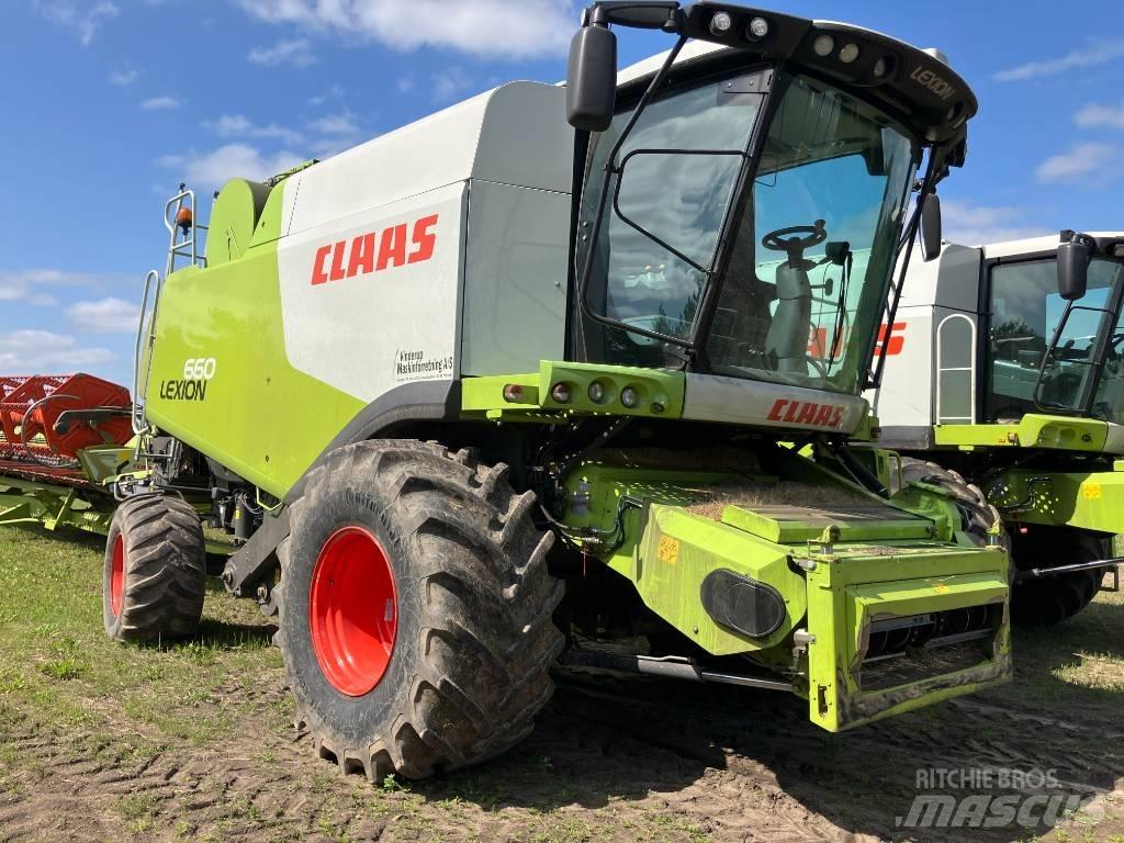 CLAAS LEXION 660 Mejetærskere