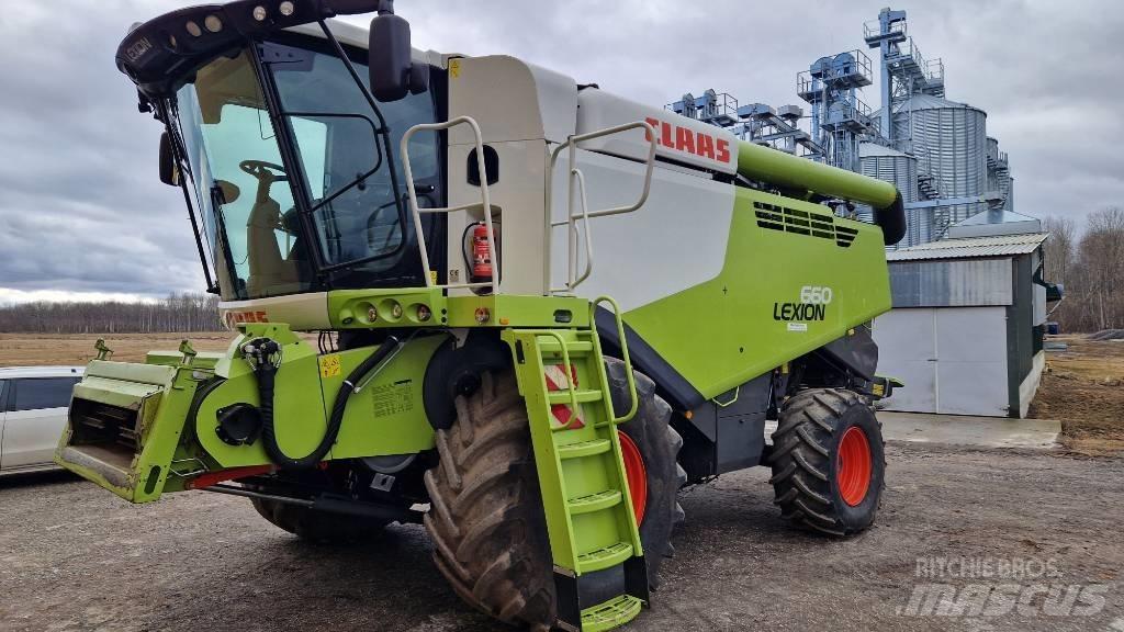 CLAAS Lexion 660 Mejetærskere