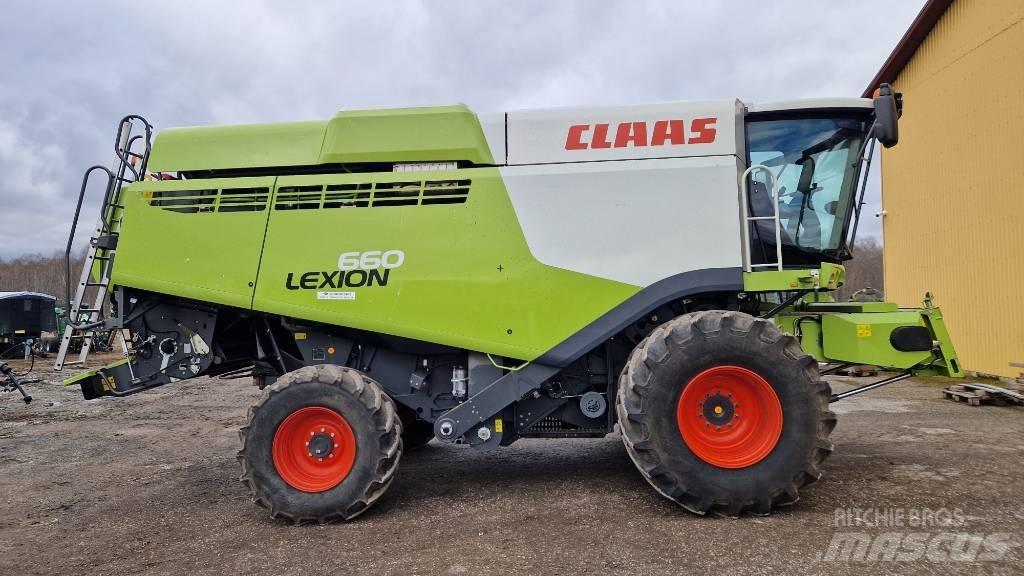 CLAAS Lexion 660 Mejetærskere