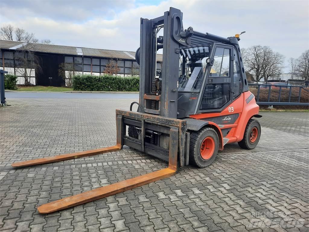Linde H80D-03 Diesel gaffeltrucks