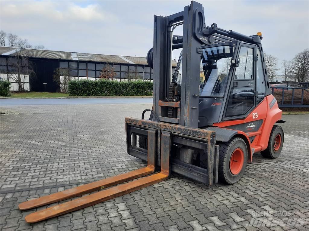 Linde H80D-03 Diesel gaffeltrucks
