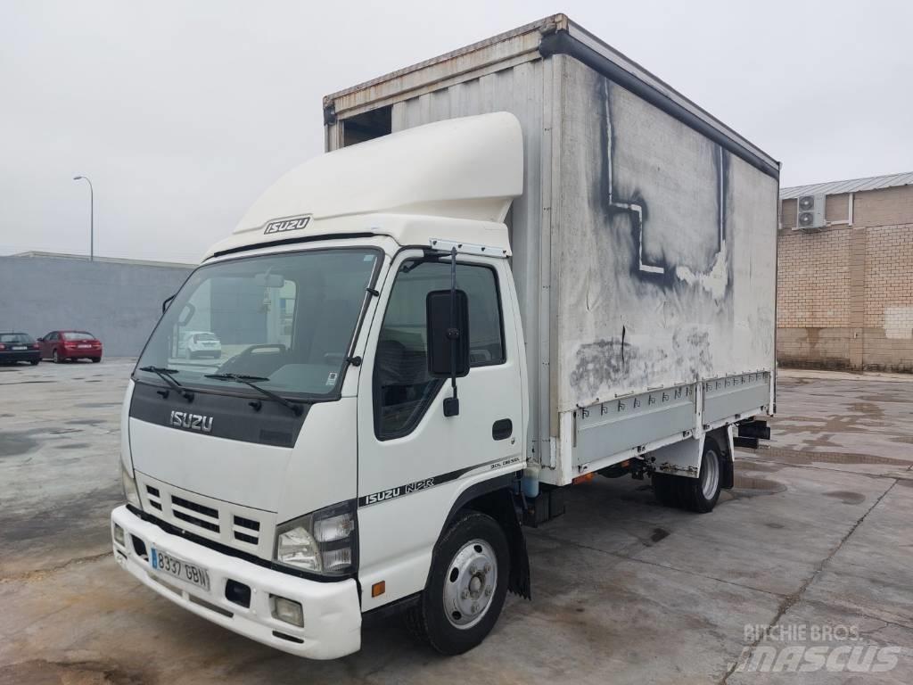 Isuzu NPR 85 Lastbil - Gardin