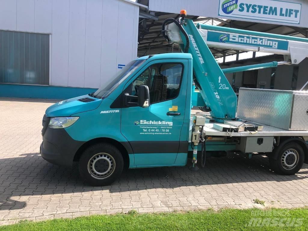 Multitel MJ 201 Lastbilmonterede lifte