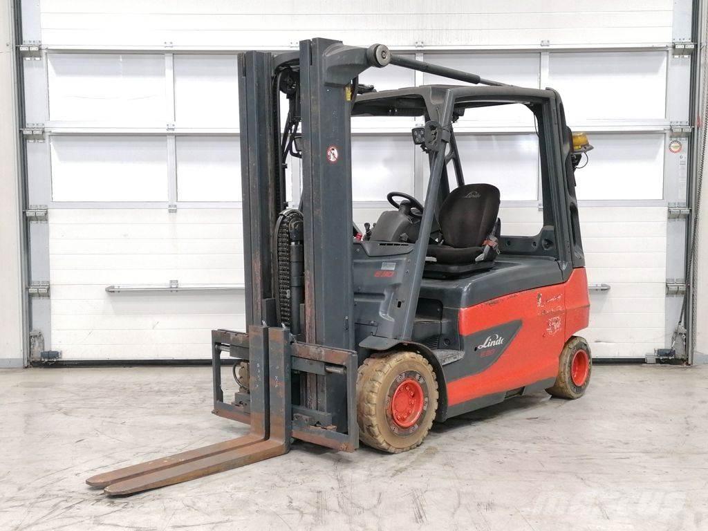 Linde E30L-01 El gaffeltrucks
