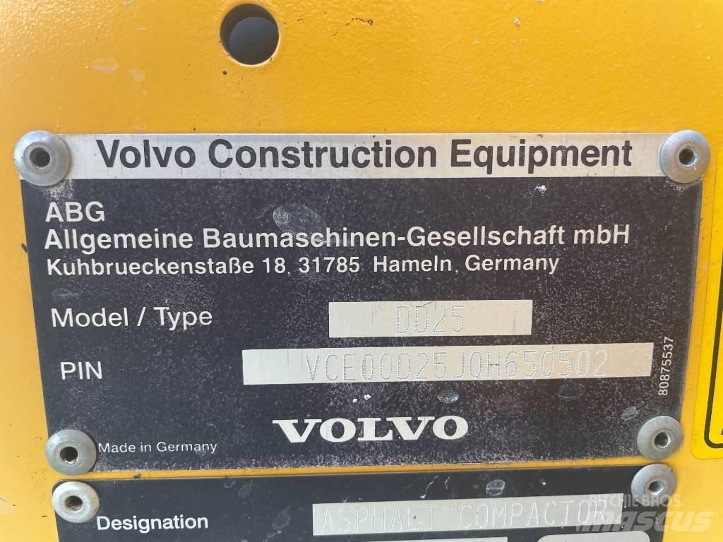 Volvo DD 25 W Tvilling tromle