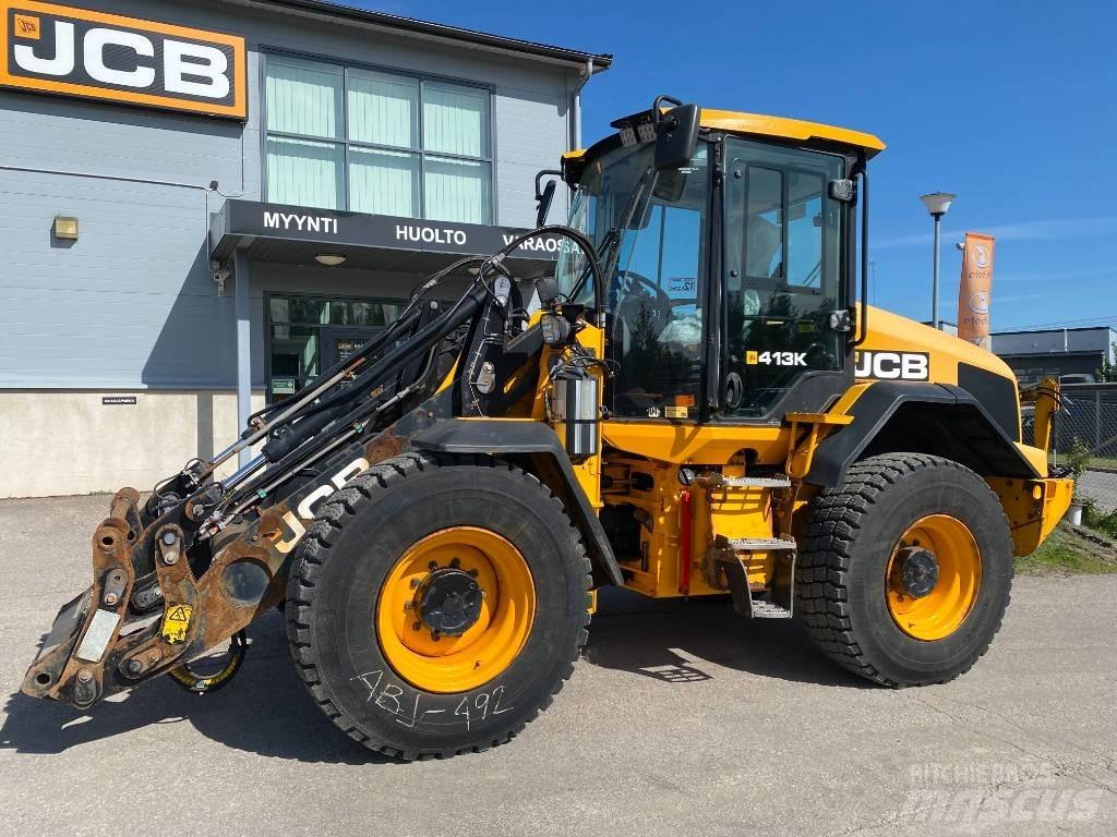 JCB 413 K T4F Læssemaskiner på hjul