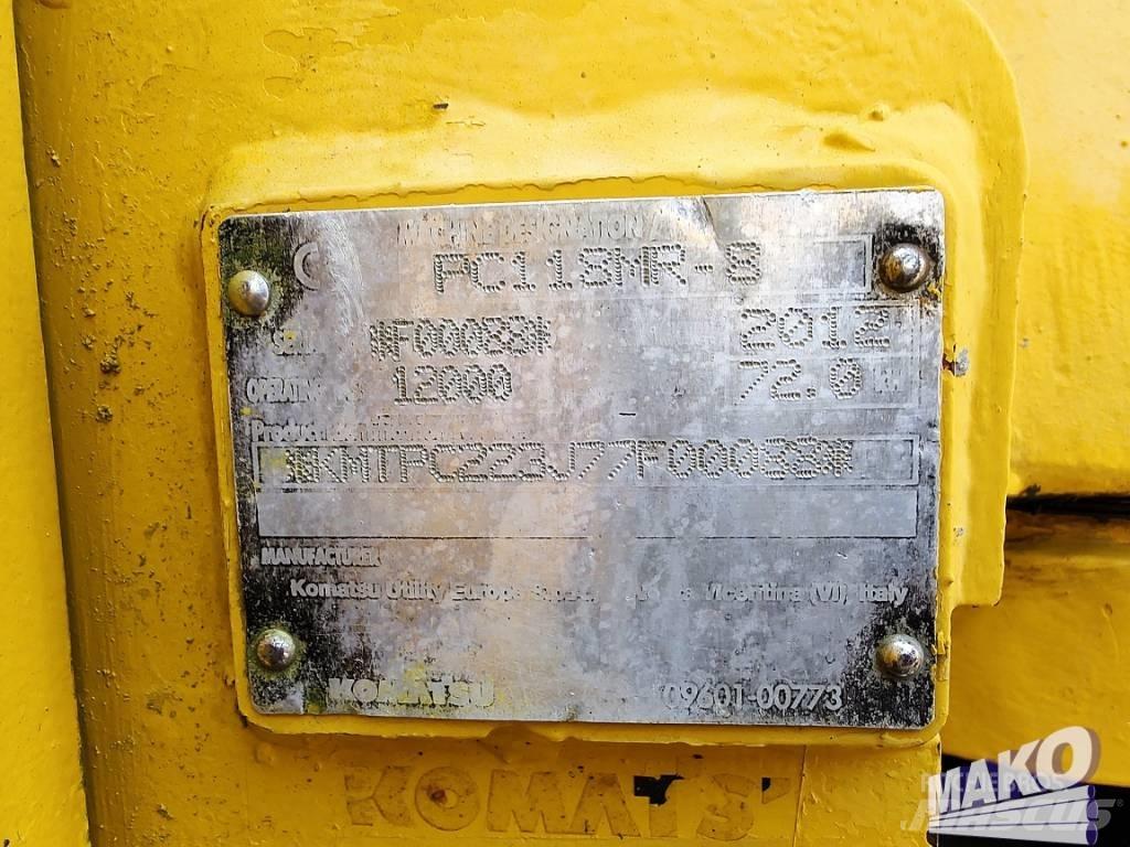 Komatsu PC 118 MR-8 Gravemaskiner på larvebånd