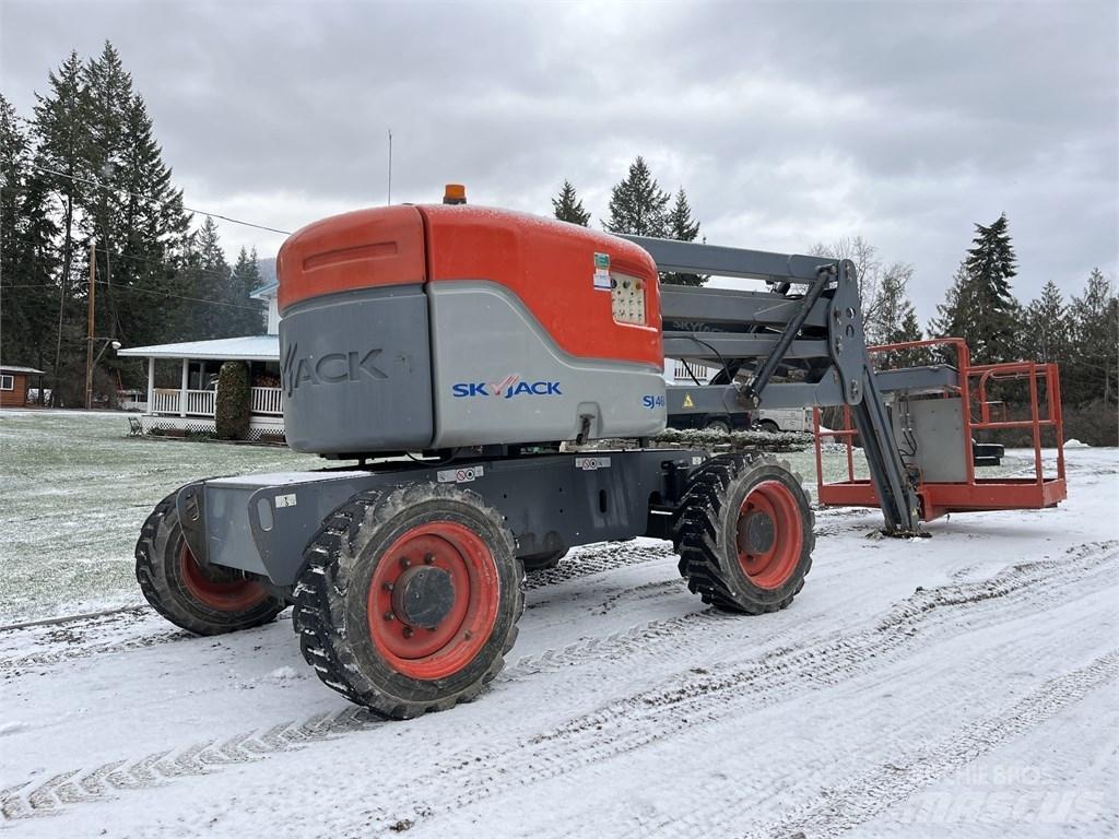 SkyJack SJ 46 AJ Bomlifte med knækarm