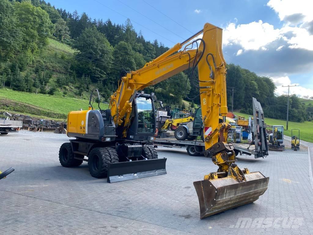 Hitachi ZX 140 W-3 Gravemaskiner på hjul