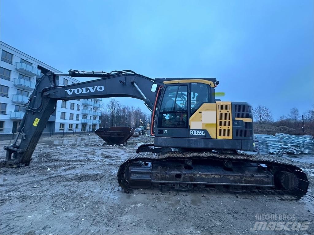 Volvo ECR 355 EL Gravemaskiner på larvebånd
