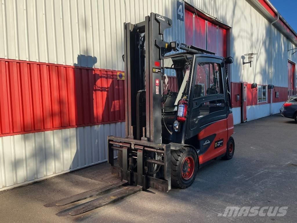 Linde E50HL-01/600 El gaffeltrucks