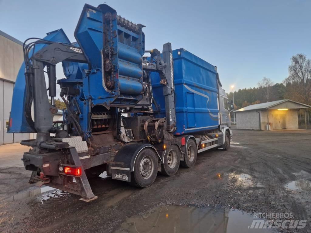 Scania R 580 LB Flishuggere / neddelere