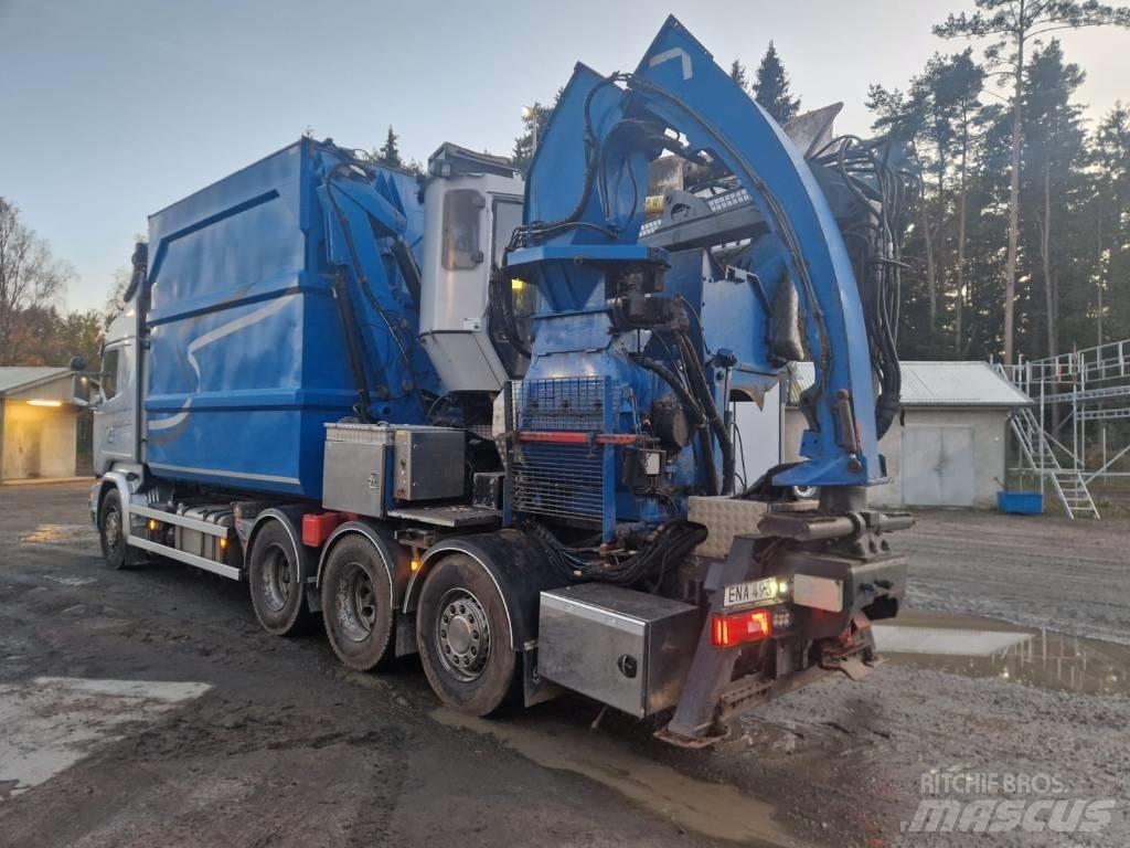 Scania R 580 LB Flishuggere / neddelere