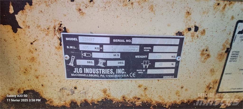 JLG 3394RT Saxlifte