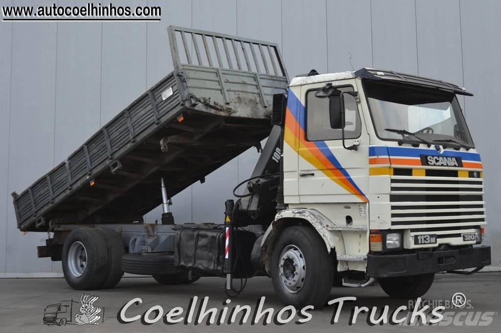 Scania 113H 320 Lastbiler med tip
