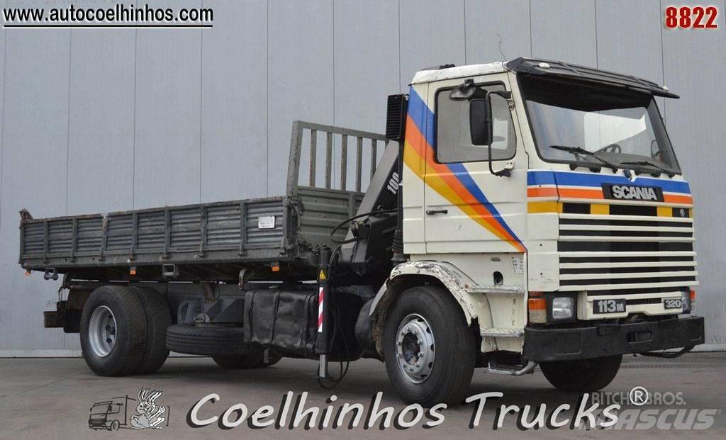 Scania 113H 320 Lastbiler med tip