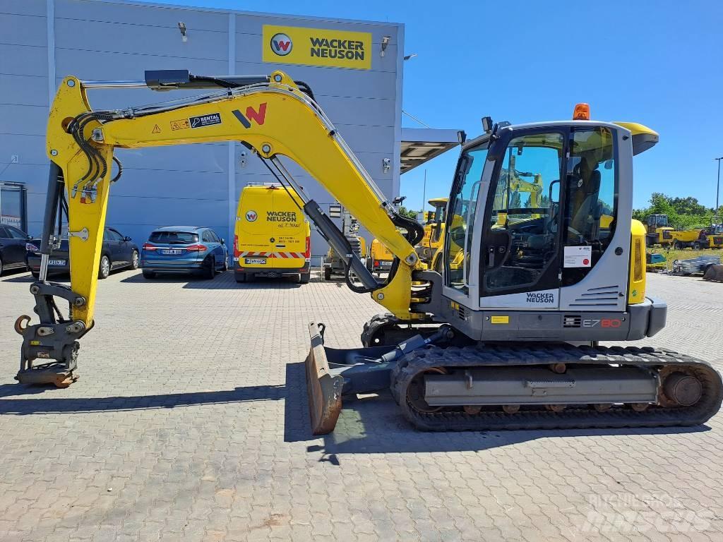 Wacker Neuson EZ80 Gravemaskiner på larvebånd