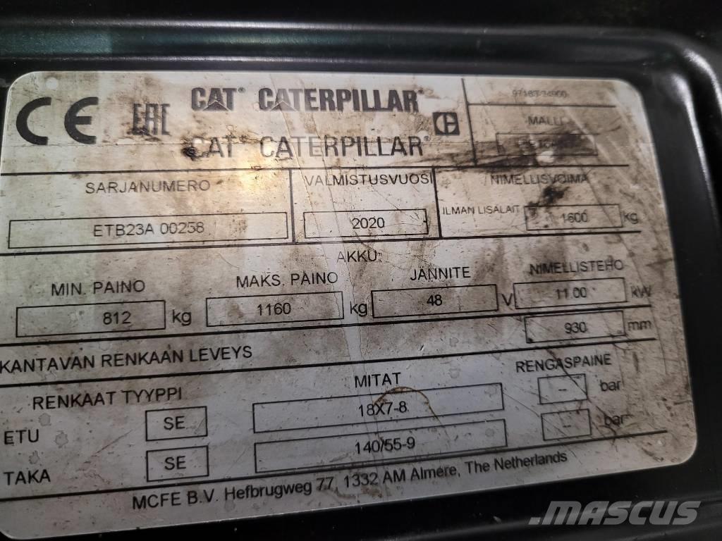 CAT EP16 ANT El gaffeltrucks
