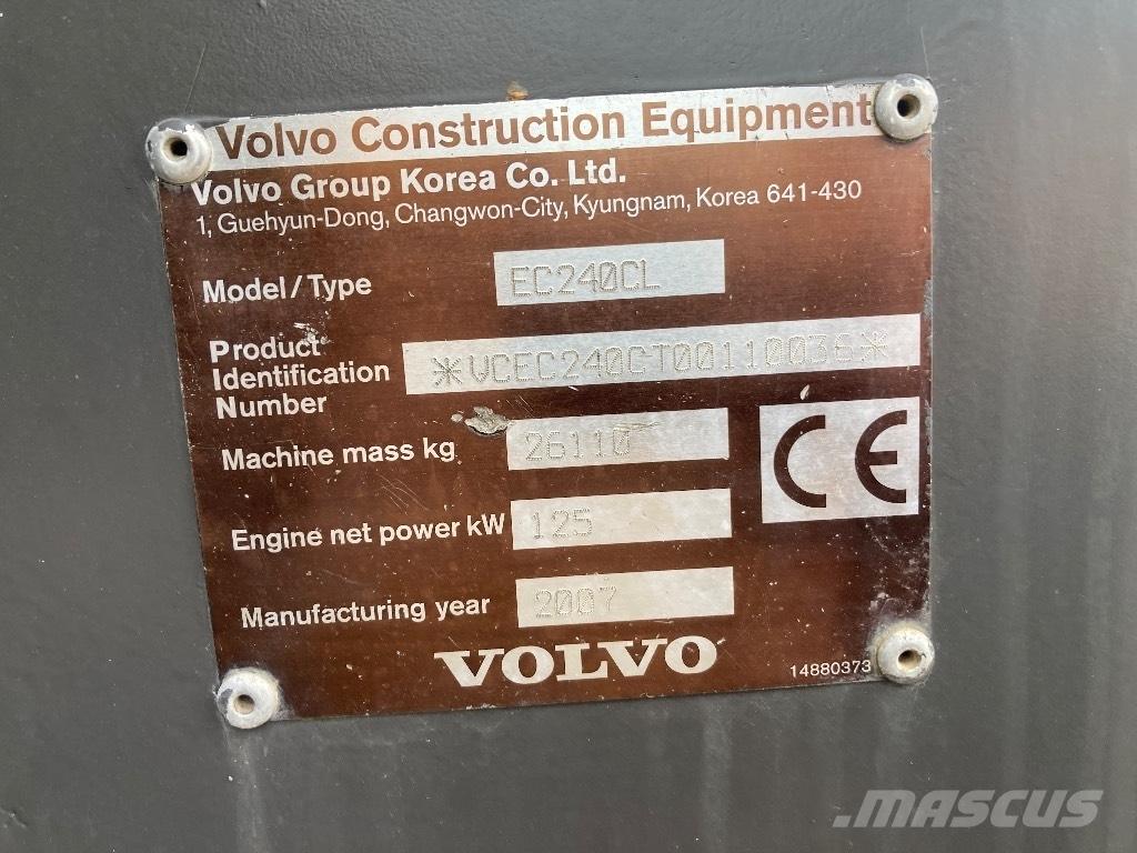 Volvo EC 240 C L Gravemaskiner på larvebånd