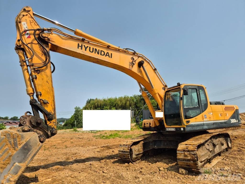 Hyundai Robex 300 LC Gravemaskiner på larvebånd