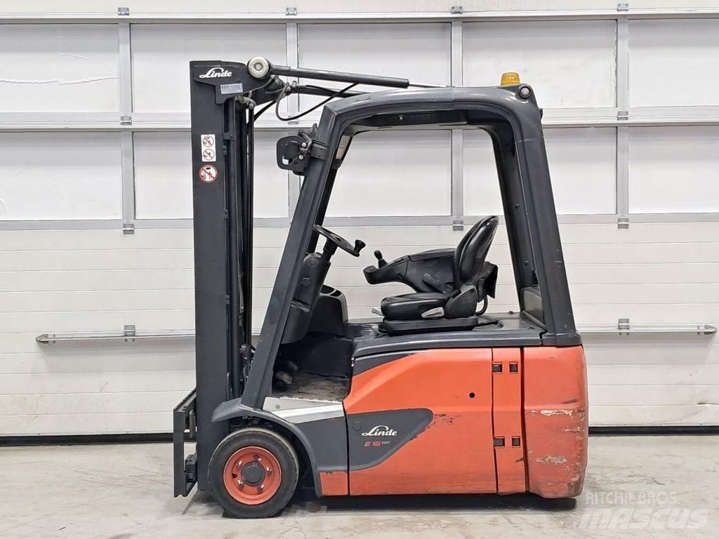 Linde E16-02 El gaffeltrucks