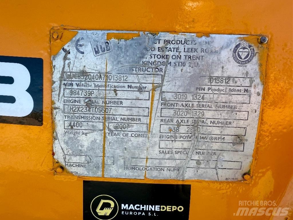 JCB 520-40 Teleskoplæssere til landbrug