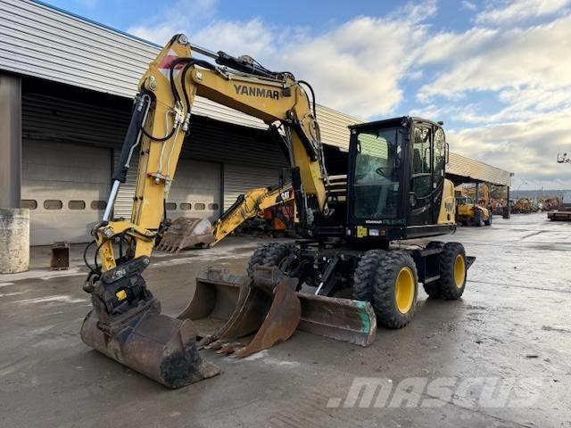 Yanmar B 95 W Gravemaskiner på hjul