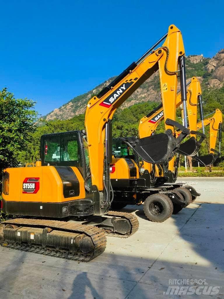 Sany sy55u Minigravemaskiner