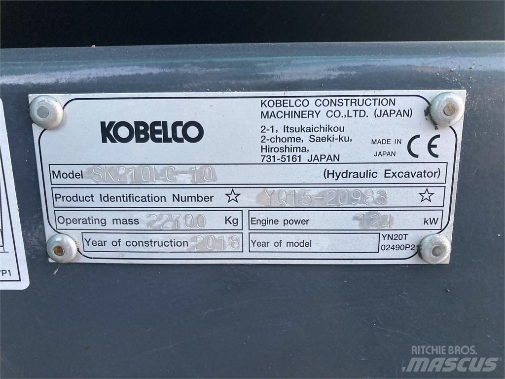 Kobelco SK 210 LC-10 Gravemaskiner på larvebånd