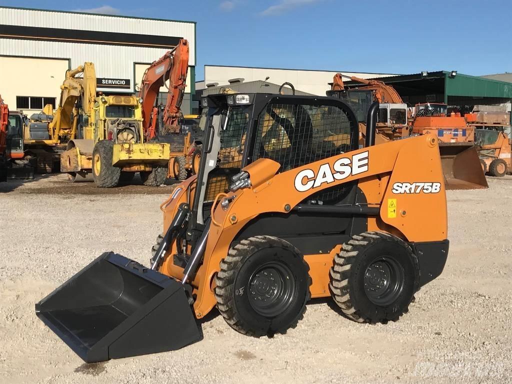 CASE SR175B Minilæsser - skridstyret