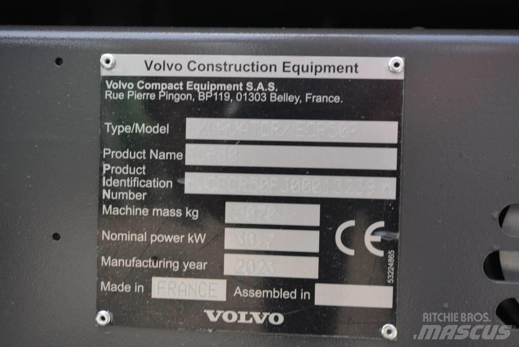 Volvo ECR 50 F Minigravemaskiner