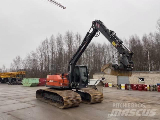 Atlas 160 LC Gravemaskiner på larvebånd