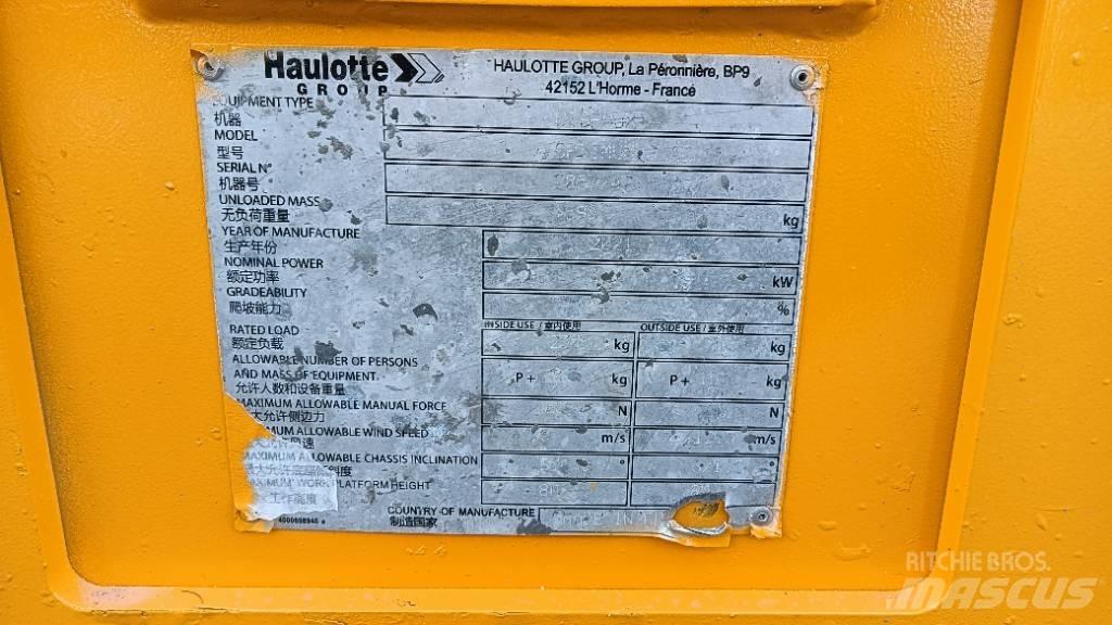 Haulotte OPTIMUM 8 Saxlifte