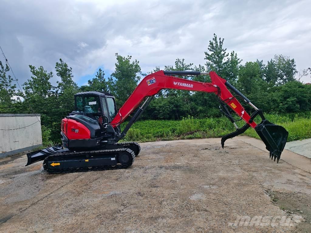 Yanmar Vio 80 Midi-gravemaskiner 7t - 12t