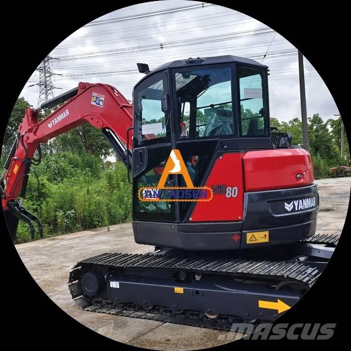 Yanmar Vio 80 Midi-gravemaskiner 7t - 12t