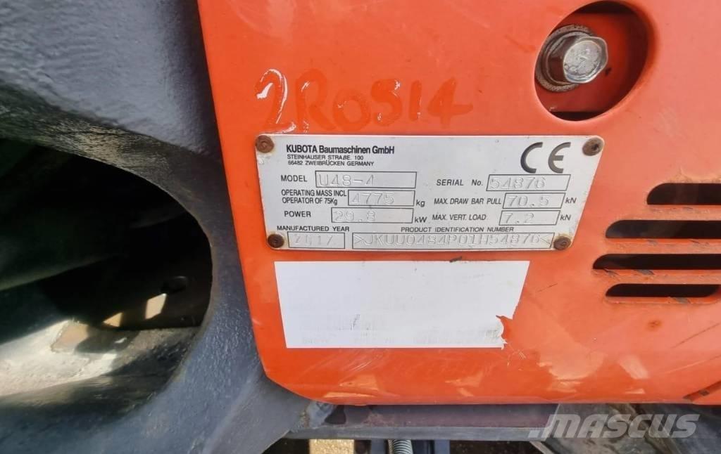 Kubota U 48-4 Minigravemaskiner