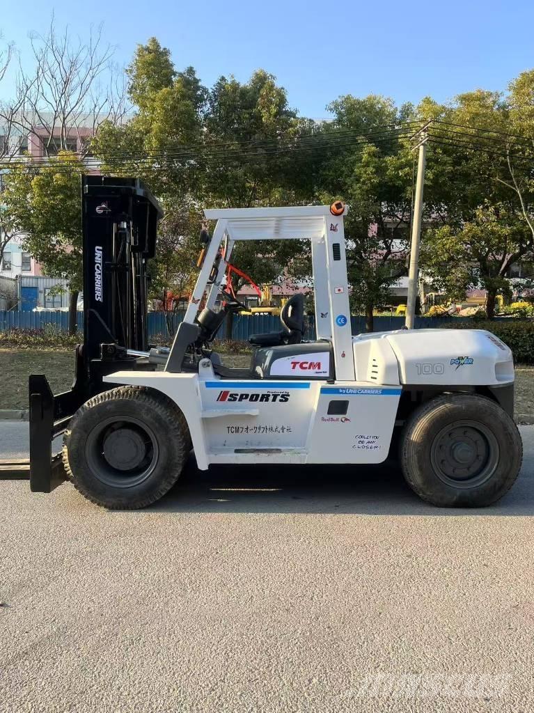 TCM FD 100 Diesel gaffeltrucks