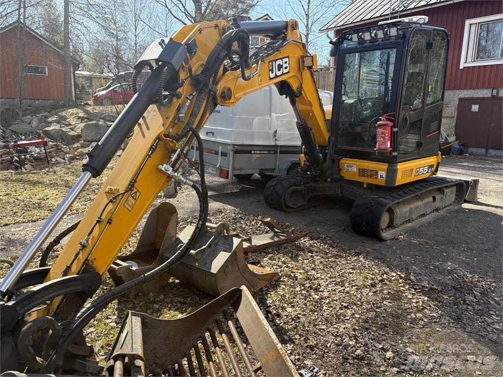 JCB 55Z-1 T3 Gravemaskiner på larvebånd