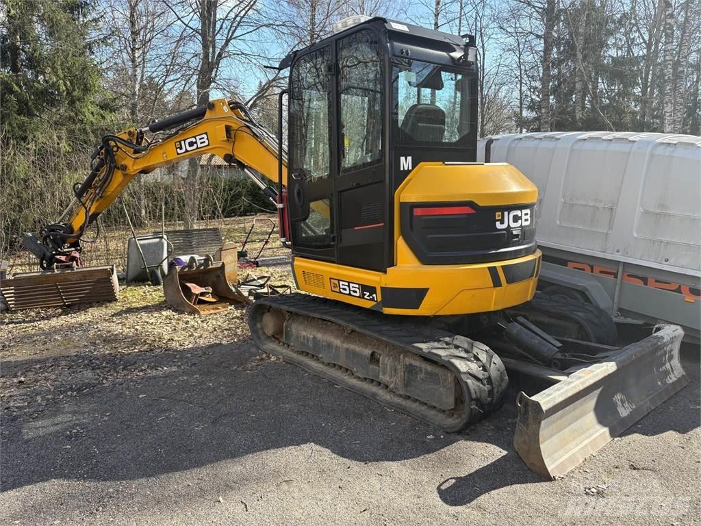 JCB 55Z-1 T3 Gravemaskiner på larvebånd